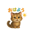 猫いろいろ日常会話 98（個別スタンプ：39）