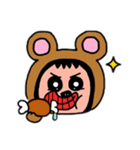 ポポベア.おやつタイム！（個別スタンプ：31）