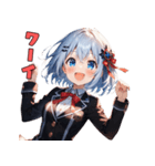 女子力MAX絵文字（個別スタンプ：5）
