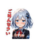 女子力MAX絵文字（個別スタンプ：13）