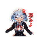 女子力MAX絵文字（個別スタンプ：25）