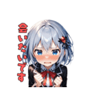女子力MAX絵文字（個別スタンプ：27）