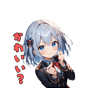 女子力MAX絵文字（個別スタンプ：30）