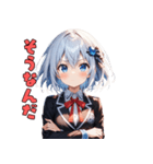 女子力MAX絵文字（個別スタンプ：32）