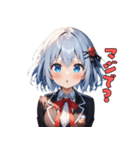 女子力MAX絵文字（個別スタンプ：33）