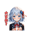 女子力MAX絵文字（個別スタンプ：34）