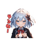 女子力MAX絵文字（個別スタンプ：40）