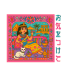 古代エジプトハッピーライフ28 神々と王族（個別スタンプ：8）