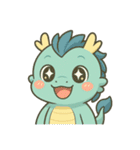 青龍くんとゆるっと暮らし（個別スタンプ：14）