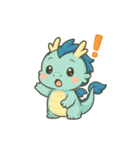 青龍くんとゆるっと暮らし（個別スタンプ：22）