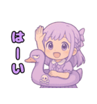 ユメカワスワン vs ゴスロリスワン（個別スタンプ：3）