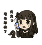 ユメカワスワン vs ゴスロリスワン（個別スタンプ：8）
