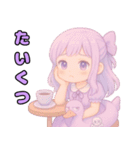 ユメカワスワン vs ゴスロリスワン（個別スタンプ：14）
