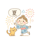 夏ときどきバレリーナ（個別スタンプ：3）