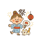 夏ときどきバレリーナ（個別スタンプ：10）