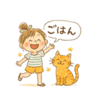 夏ときどきバレリーナ（個別スタンプ：13）