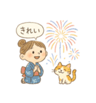 夏ときどきバレリーナ（個別スタンプ：21）