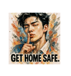 俺様イケメン【韓流】（個別スタンプ：4）