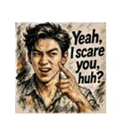 俺様イケメン【韓流】（個別スタンプ：6）