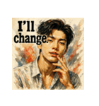 俺様イケメン【韓流】（個別スタンプ：7）