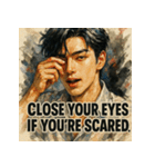 俺様イケメン【韓流】（個別スタンプ：14）