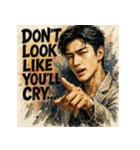 俺様イケメン【韓流】（個別スタンプ：16）