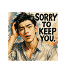 俺様イケメン【韓流】（個別スタンプ：21）