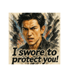 俺様イケメン【韓流】（個別スタンプ：32）