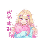 パステル女子のおしゃれ日常（個別スタンプ：15）