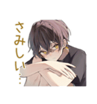 黒猫系男子★遅刻と再集合（個別スタンプ：33）