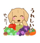 ダックス大好き【秋】クリーム（個別スタンプ：17）