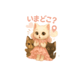 プリンセス子猫と仲間たち（個別スタンプ：2）