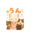 プリンセス子猫と仲間たち（個別スタンプ：6）
