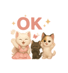プリンセス子猫と仲間たち（個別スタンプ：11）