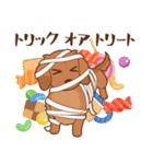 ダックス大好き！【秋】レッド（個別スタンプ：22）