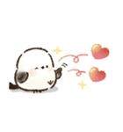 省スペース！ずっと使える！シマエナガ❤️（個別スタンプ：32）