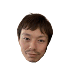 アレンジ機能といっしょ 顔だらけ（個別スタンプ：10）
