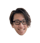 アレンジ機能といっしょ 顔だらけ（個別スタンプ：15）