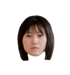 アレンジ機能といっしょ 顔だらけ（個別スタンプ：19）