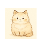 ほんわか猫とゆるっと毎日（個別スタンプ：19）