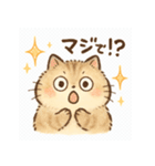 ほんわか猫とゆるっと毎日（個別スタンプ：28）