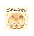 ほんわか猫の日常スタンプ（個別スタンプ：11）