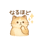 ほんわか猫の日常スタンプ（個別スタンプ：21）