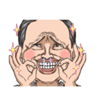 ギャグ顔おじさん（個別スタンプ：3）