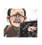 ギャグ顔おじさん（個別スタンプ：28）