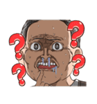 ギャグ顔おじさん（個別スタンプ：32）
