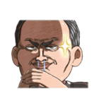 ギャグ顔おじさん（個別スタンプ：35）