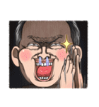 ギャグ顔おじさん（個別スタンプ：40）