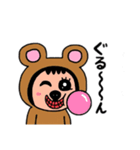 ポポベア、お菓子＆アイス工場見学！（個別スタンプ：10）