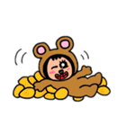 ポポベア、お菓子＆アイス工場見学！（個別スタンプ：31）